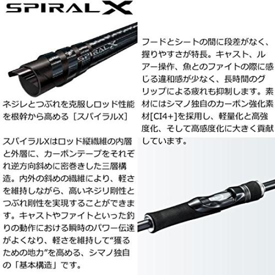 SHIMANO Seabass Rod 18 Dear Luna Spinning S100M Flounder Blue Fish Power Long Distance Model Surf River Embankment Rock &