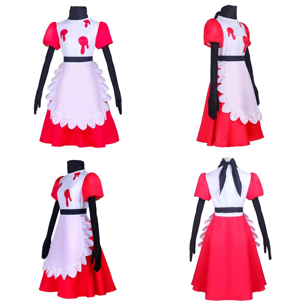 Hazbin Hotel Niffty Cosplay Costume With Polyester Blend For Halloween And Anime Con Events