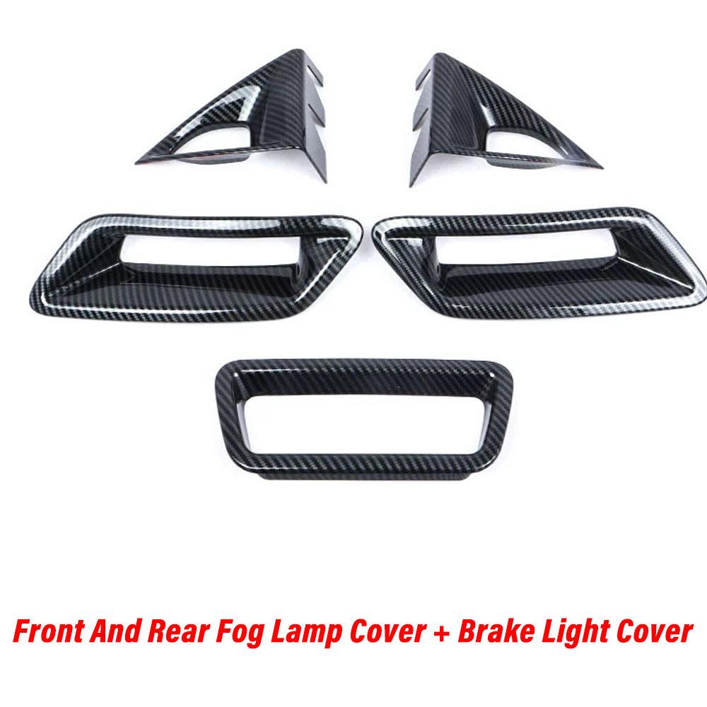 Fog Lamp Cover For Nissan X-TRAIL 2024 2025 Car Front And Rear Fog Light Cover Accessories Brake Light Cover Protector