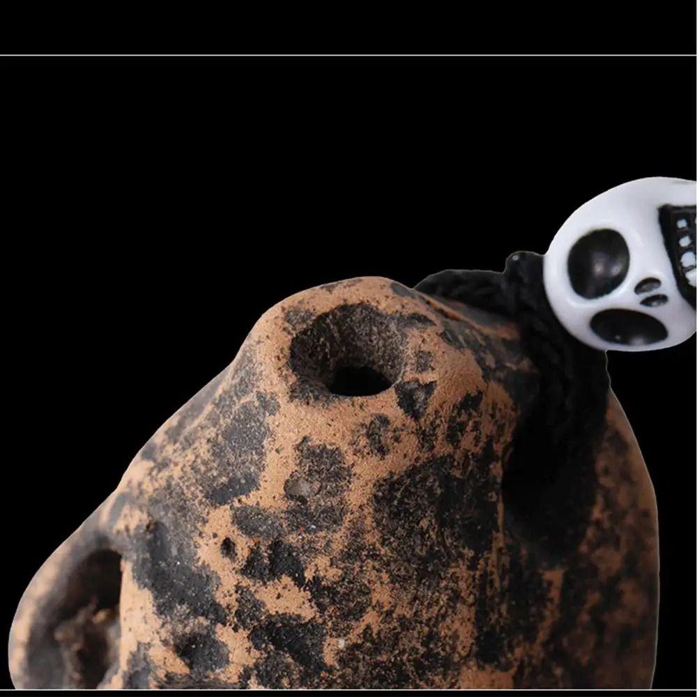 Decompress Roaring Whistle Scary Sounding Tao Di's Howling Cool Authentic Aztec Whistle Toy