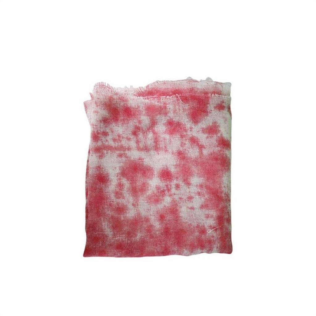 Halloween Bloody Gauze Zombie Ghost Cosplay Costume Cloth Horror Props For Halloween Party Haunted House Home Scene Decoration