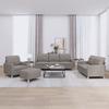 VidaXL Sofa Set with Cushions 4 Pcs, Sofas with Armrests and Backrest, Furniture Set with Footrest 3201257
