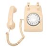 Retro Drehwähltelefon Altmodisches Vintage Festnetztelefon mit Mechanischem Klingelgeber Lautsprecher für Haushalt Büro Hotel