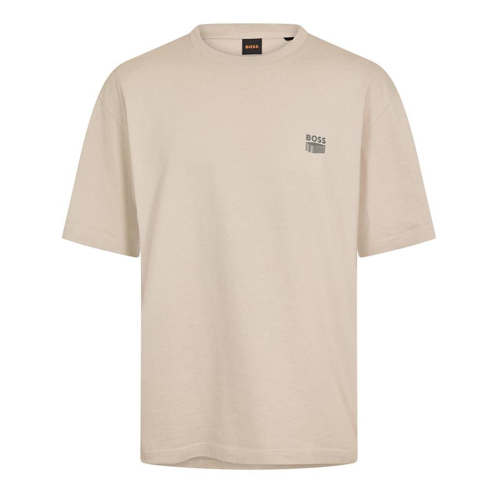 Boss Mens Brutalism Back Print T-Shirt