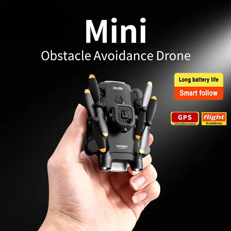 2025 New Mini V30 Drone 4K Professional HD Obstacle Avoidance Aerial Photography Dual Camera Brushless Quad Rotor Children Gift Toy Aircraft
