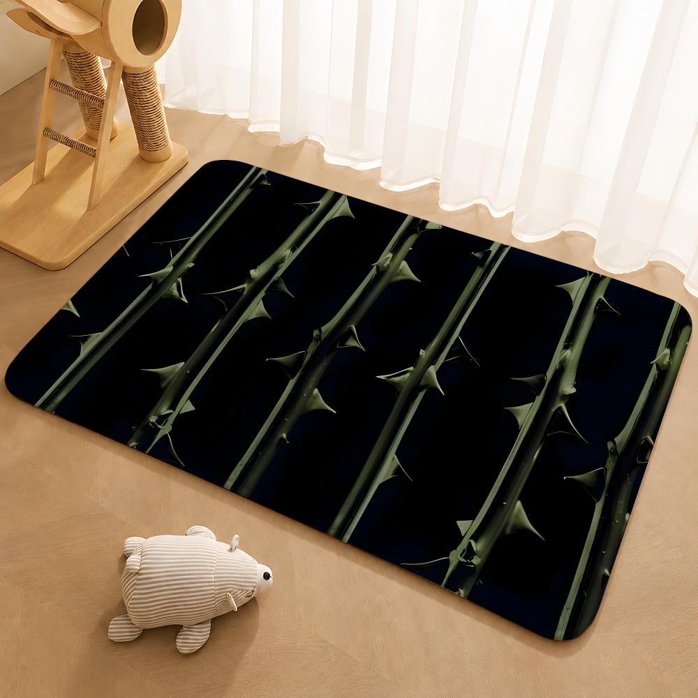 Type O Negative Anime Floor Mat Floor Mat Soft Flannel Non-Slip Door  Rug for Living Room