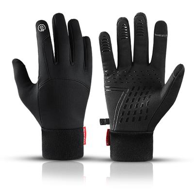 Guanti Invernali Uomo Donna Touch Freddo Impermeabile Moto Ciclismo Guanti Maschili Sport All'Aria Aperta Più Velluto Caldo Corsa Sci Guanto