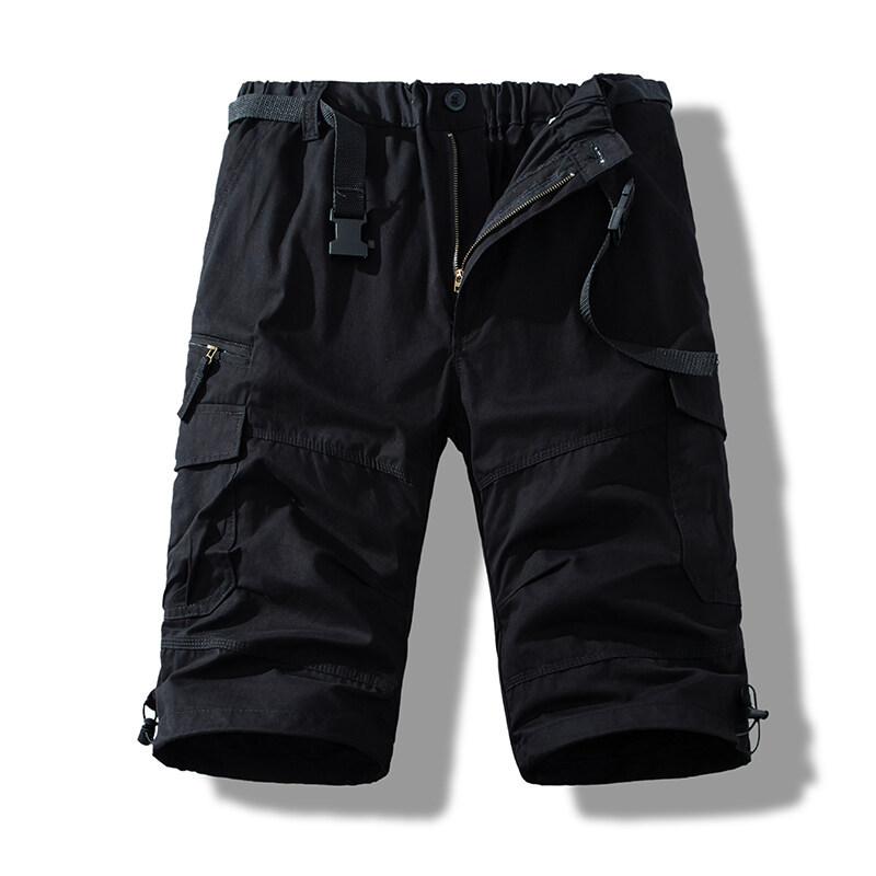 Summer Cargo Shorts Men Casual Sports Shorts Man Hiking Fishing Joggers Long Shorts
