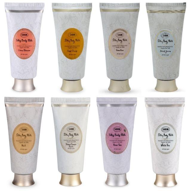 Sabon - Silky Body Milk Green Rose - 200ml