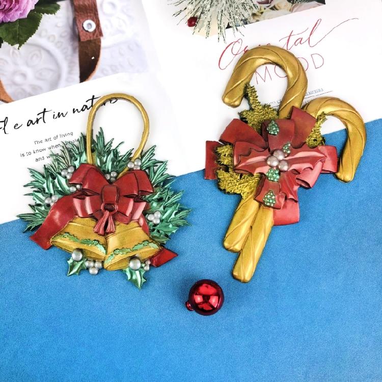 Christmas Pendant Silicone Resin Mold for Tree Home Decorations Jewelry Making