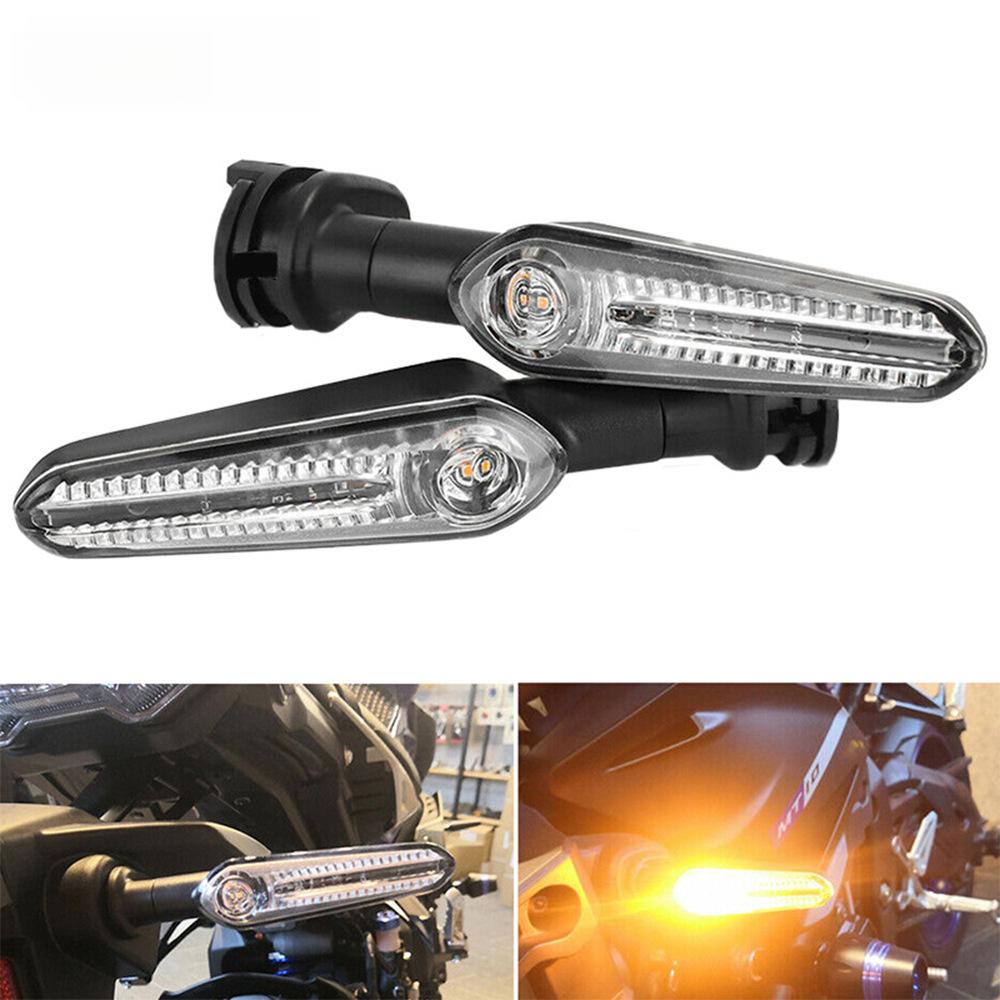 For YAMAHA MT125 YZF R25 MT25 MT03 MT07 TRACER MT09 SP 2014-2022 Motorcycle Flashing Directional Flasher LED Turn Signal Light