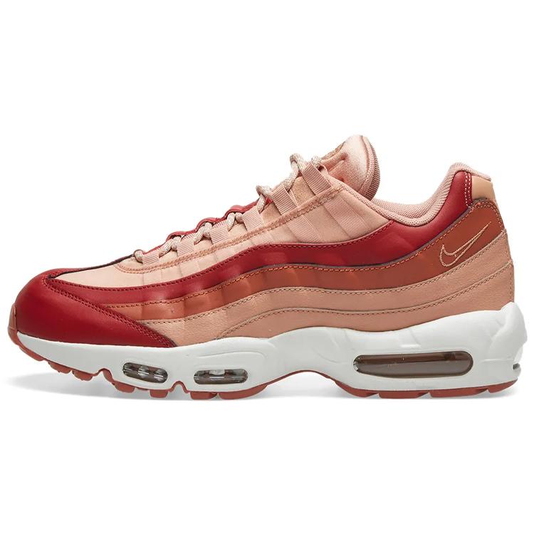 New Nike Air Max 95 Team Crimson Dusty Peach Women's 307960-607