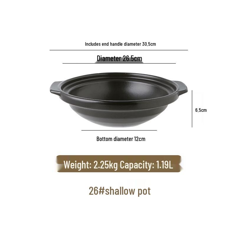 LIEI Ceramic Mini Hot Pot with Alcohol Stove