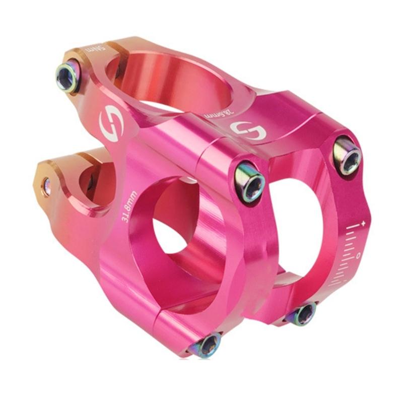 High Strength Short Handlebar Stem Aluminum Alloy Road Bike Stem Light Weight Bike Handlebar Stem for Most Bike