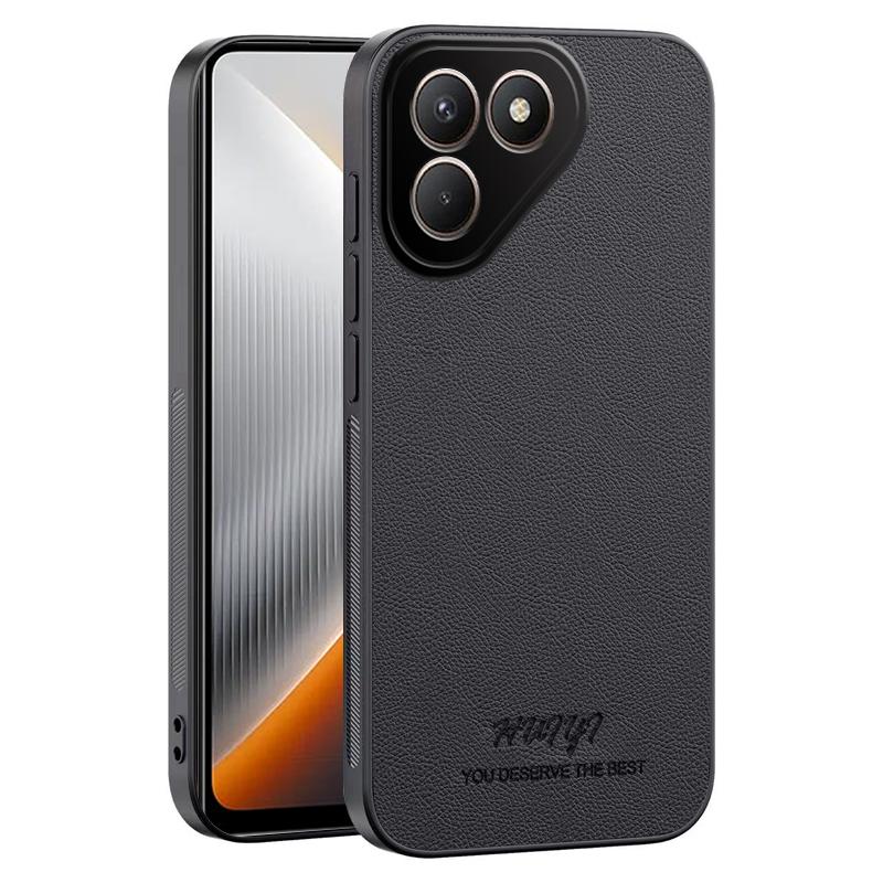 Luxury Business Leather Soft Frame Magnetic Cover For Tecno Pova 7 Pova7 4G 5G Phone Cases Capa