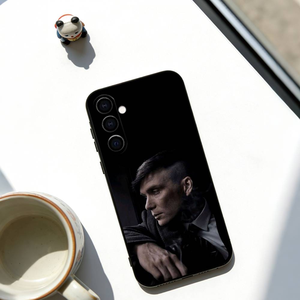 Movie Peaky Blinders Phone Case For Samsung Galaxy A73,A72,A71,A70,A53,A52,A51,Others Soft Black Cover