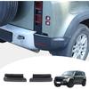 Car Taillight Bumper Both Sides Tail Lights The Underside Decorative Cover Compatible with Land Rover Defender 90 110 130 2020-2024 Rear Bumper Side
