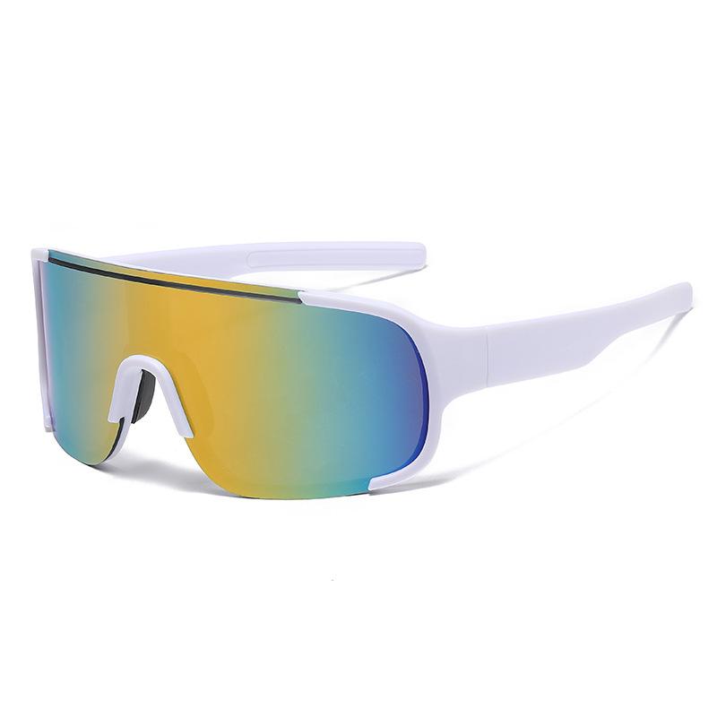4743 New Sunglasses Outdoor Cycling Glasses Men'S And Women'S Colorful Sunglasses Trendy Sunshade Sports Glasses