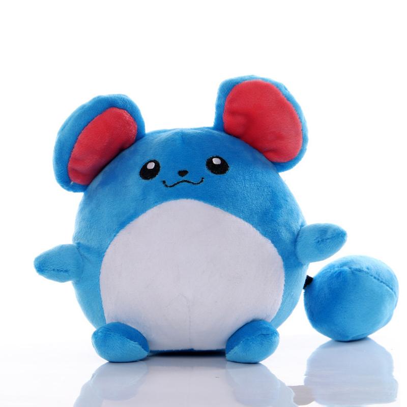 20cm Wigglytuff Caterpie Plush Toy Cartoon Farfetch'd Popplio Weedle Doll Cute Marill Azumaril Plushie Kids Xmas Gifts