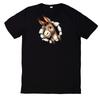 T-Shirt Niedliche Tiere gucken Motiv BaumwolleWird in neuem Fenster oder Tab geöffnet