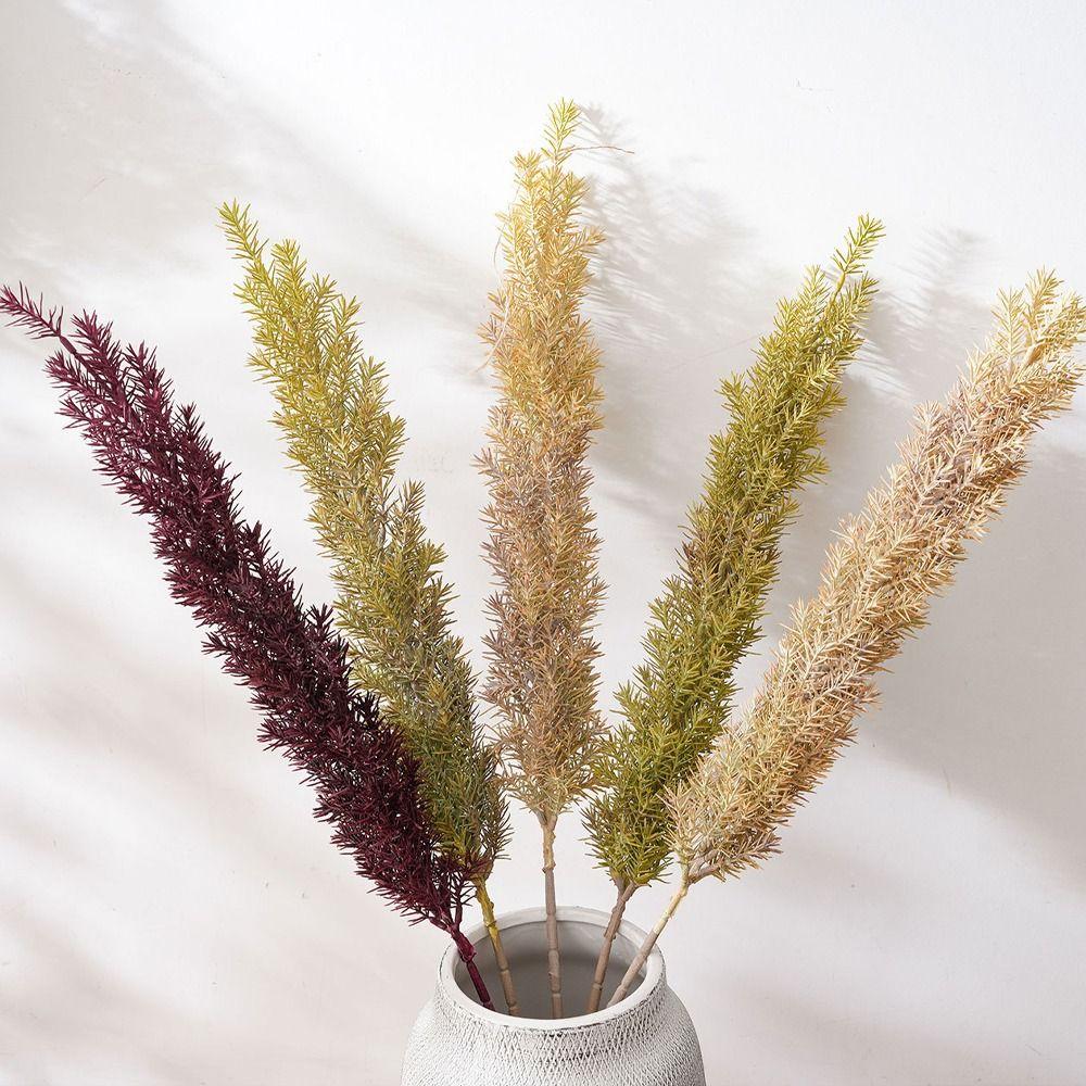 Flower Arrangement 72cm Artificial Plant Branch Lifelike Handmade Artificial Greenery Plastic DIY Fake Plants Gift Giving