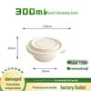 Biodegradable Corn Starch Disposable Takeaway Bowl
