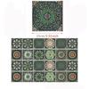 24pcs/set Self-Adhesive Kitchen Wallpaper Mandala Wall Decoration Sticker Bathroom Tile Stickers