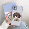 Anime Bungou Stray Dogs Phone Case for iPhone 14 11 12 13 Mini Pro Max 8 7 Plus X XR XS MAX Translucent Matte Cover