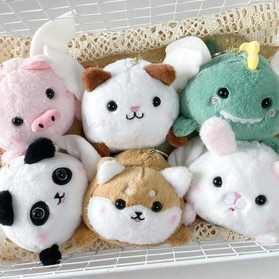 Cute Rope Wagging Tail Cute Pet Animal Plush Doll Creative Wings Angel Flying Pig Doll Gift