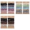 24PCS Multipurpose Hair Elastic Set Soft Hand Woven Bands Elastic Hair Ties Hair Bands Hair Accessories for Teen Girls