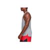 Under Armour Breathable Slim Fit Basketball Tank Top Men tops Modern-Gray 1326707-012
