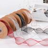 Fishtail Organza Ribbon for DIY Cake Box Decoration