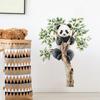Cartoon Niedlicher Panda auf Ast Wandaufkleber Für Kinderzimmer Dekoration Kinder Wandtattoos PVC Hausdekoration