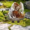 Fairy Tale Garden Stake 2D Flat Acrylic Decorative Stake Weatherproof Goddess Fairy Decoration with Stake for Home Patio Outdoor Decoration