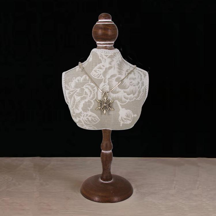 

Винтажная фланелевая витрина для ювелирных изделий: Подставка для ожерелий и сережек, фоторамка, реквизит для съемки, украшения