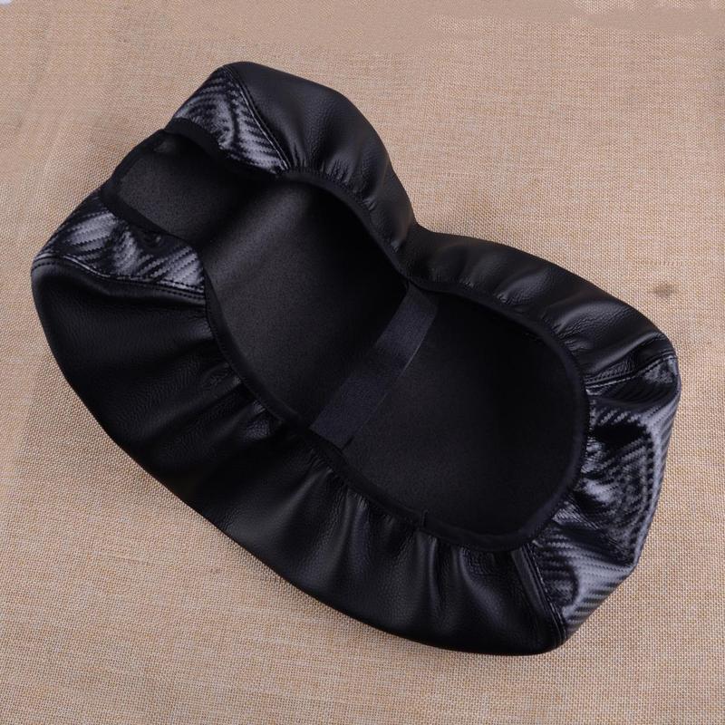Car Center Console Armrest Box Pad Cover PU fit for Dodge Durango 2011 2012 2013 2014 2015 2016- Carbon Fiber Style Black