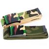 Baumwoll-Canvas Schnallengürtel Neu Graffiti Camouflage Herren Jungen Unisex Schlichtes Gurtband