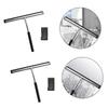 Silicones Squeegee Shower Window Cleaner With Ergonomic Handle For Bathroom Mirror Glass Tile Efficient Scrubbing Tool
