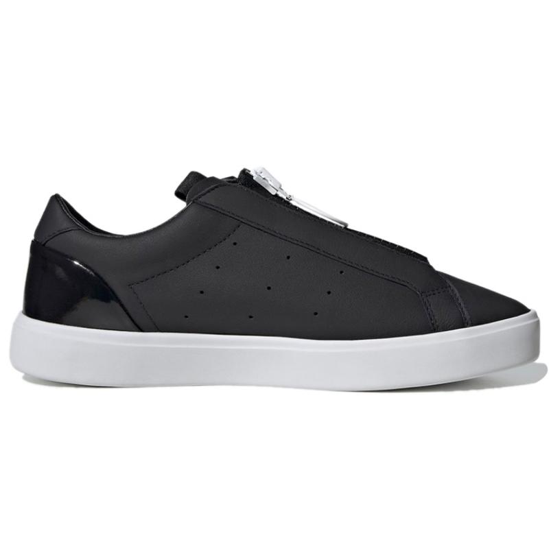 adidas Originals Sleek Zip 'Black White' Women's Sneakers EF0695