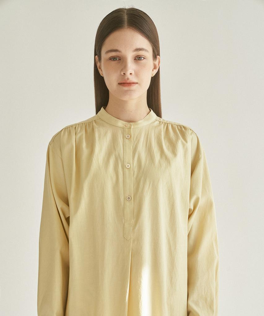 Kkeulle Noir Cotton Dress_Yellow