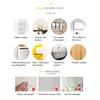 Halloween Window Cling Waterproof PVC Guitar Skeleton Ghost Pumpkin Spider Bat Static Glass Sticker Holiday Party Decoration Decal