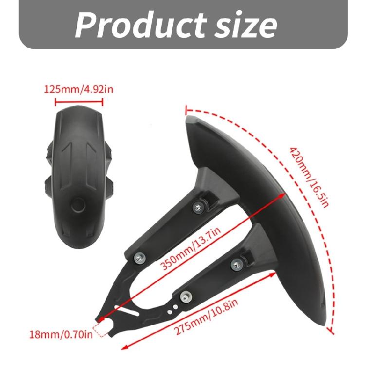 Motorcycle Fend Upgrades Easy Maintenance Heavy Duty Motorcycle Rear Fend Motorcycle Mudguard Simple Installation