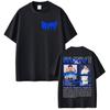 Rapper RVFV Eltiburón Tour 2025 Neues Album Grafik T-Shirts Herren Hip Hop Gothic Gothic T-Shirt Vintage Oversize Baumwoll-T-Shirt