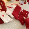 Ruffle New Year Women's Socks Dots Horse Year Red Socks Comfortable Sweet Girls Sock  New Year