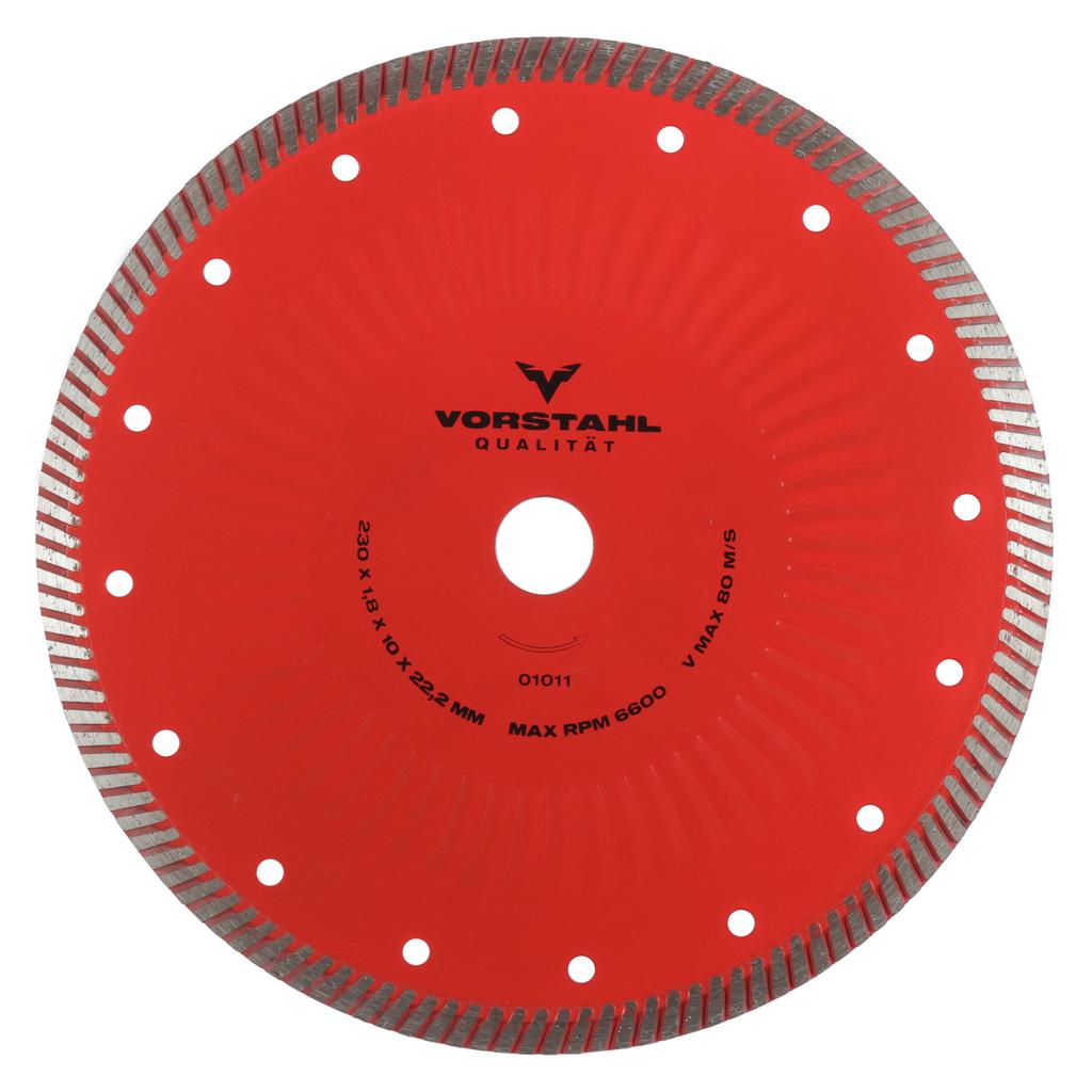 DIAMOND BLADE FOR CUTTING CERAMIC TILES 230mm Vorstahl