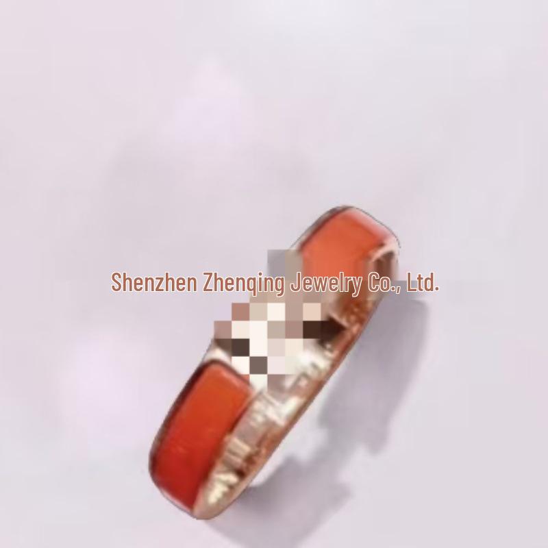 Náramek s písmenem H pozlacený 18k smaltovaný - Klasická móda, Více barev, Ideální pro páry