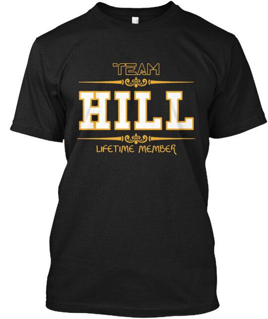 TEAM HILL T-Shirt Made in the USA Size S to 5XL Unisex T-Shirt XXXL