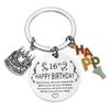 Birthday Modern Happy Cake Keyring Delightful Gift Accessory Perfect For Birthdays And Special Occasions