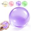 Office Desk Toys Shapeable Pearlescent Ball Fidget Toy, Anxiety Relief Clear Squeeze Fake Fruit Stress Inside Toy for Kids Adults