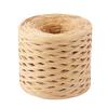 200/400M Raffia Paper Ribbon DIY Craft Raffia Straw Yarn for Knitting Crocheting Paper Threads Gift Packing Ribbon Wedding Decor